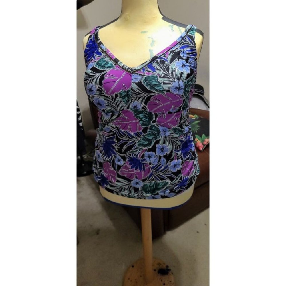 Ava & Viv Tropical Tankini